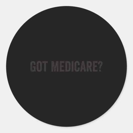 すべての保険代理店ブローカーのセールスマークのメディケア ラウンドシール (正面)