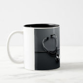 すべての保sipハートの鼓動 ツートーンマグカップ (左)