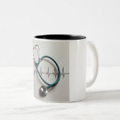 すべての保sipハートの鼓動 ツートーンマグカップ (正面右)