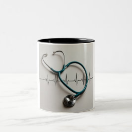 すべての保sipハートの鼓動 ツートーンマグカップ