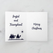 すべての信仰を持つ者が集え ミニマリストスタイル シーズンカード (内部)