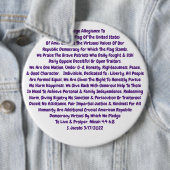 すべての値が私たちと子供が必要ボタン 缶バッジ (インサイチュ)