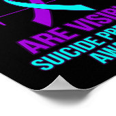 すべての傷が目に見える幸せな自殺認識度 ポスター (角)