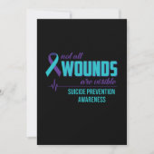 すべての傷が目に見える自殺予防とは限らない セーブザデート (正面)