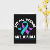 すべての傷が目に見える自殺認識度メンタ カード (黄色い花)