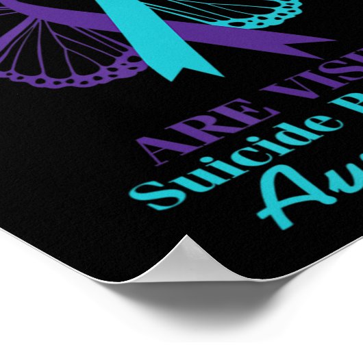 すべての傷が目に見える自殺認識度メンタ ポスター (角)