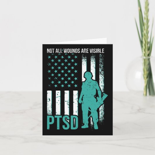 すべての傷が表示されない – Ptsd認識度 カード (正面)