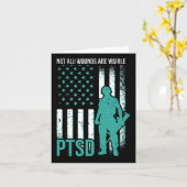 すべての傷が表示されない – Ptsd認識度 カード (黄色い花)