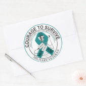 すべての傷が見えるわけではない ラウンドシール (封筒)