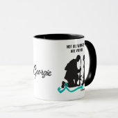 すべての傷が見えるわけではない。PTSD認識度。 マグカップ (正面右)