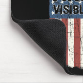 すべての傷が見えるPtsd引用文米国陸軍Vete マウスパッド (コーナー)