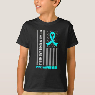 すべての傷がPTSD認識度 Tシャツ