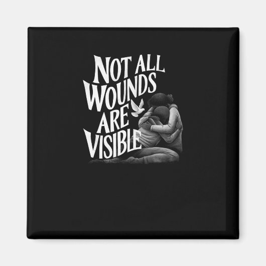 すべての傷がVisible_childrenのバージョンではない マグネット (正面)