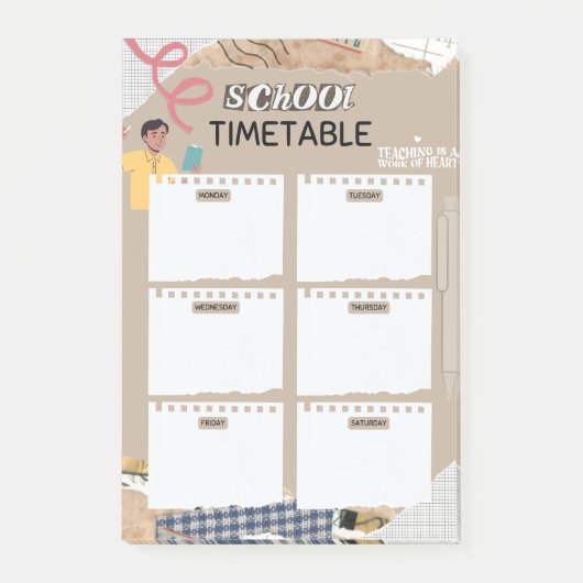 すべての先生 ポストイット (正面)