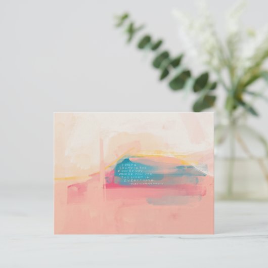 「すべての光を見る」はがき ポストカード (スタンド正面)