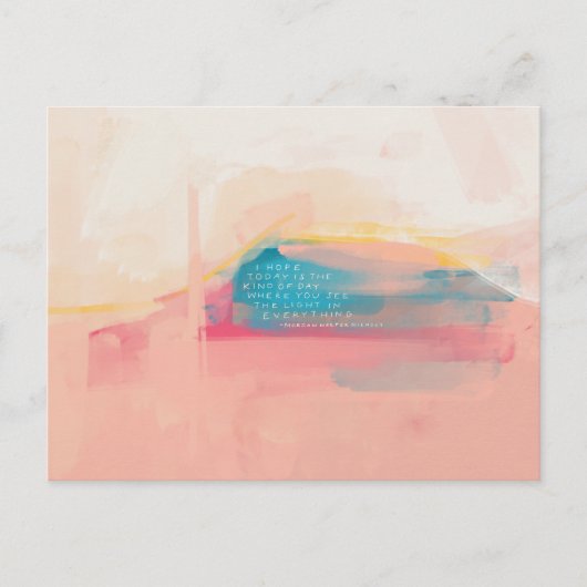 「すべての光を見る」はがき ポストカード (正面)