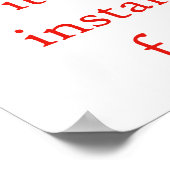 すべての公演 – 忍耐引用文 ポスター (角)