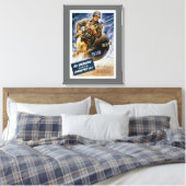 すべての兵士が歩兵になることができない キャンバスプリント (インサイチュ (寝室))