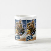 すべての兵士が歩兵になることができない コーヒーマグカップ (中央)