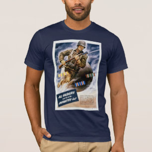 すべての兵士が歩兵になることができない Tシャツ
