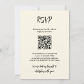 すべての写真を1つのVellum背景結婚に 招待状 (裏面)