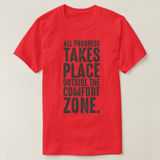 すべての処理が心地よい・ゾーン外で実行 Tシャツ (デザイン正面)
