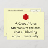 すべての出血ストップ最終的なはがき ポストカード (正面/裏面)