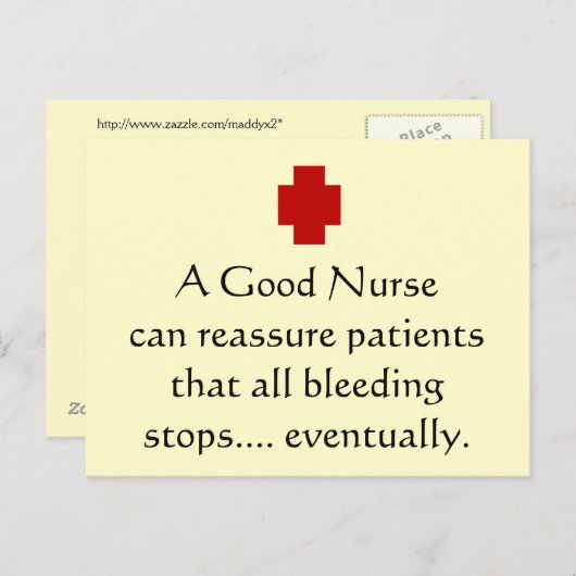 すべての出血ストップ最終的なはがき ポストカード (正面/裏面)