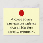 すべての出血ストップ最終的なはがき ポストカード (正面)