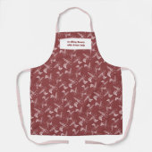 すべての切り取り付きクラフト美しい：ヘアサロンエプロン エプロン (正面)