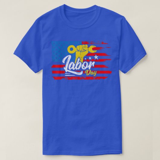 すべての労働者のための幸せな労働者の日の労働労働者の日 Tシャツ (デザイン正面)