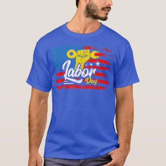 すべての労働者のための幸せな労働者の日の労働労働者の日 Tシャツ