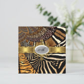 すべての動物の肌は誕生日パーティーに見える 招待状 (スタンド正面)