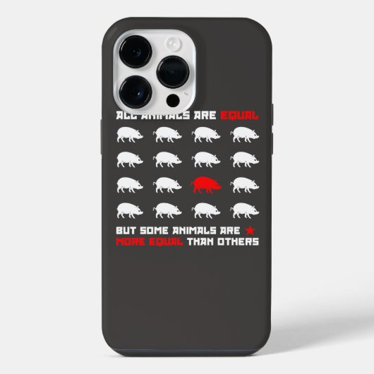 すべての動物は平等2 iPhoneケース (裏面)