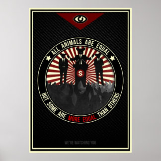 すべての動物は等しい ポスター