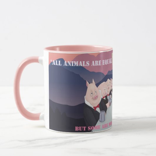 すべての動物は等しい マグカップ (左)