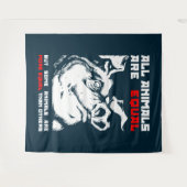 すべての動物は1に等しい タペストリー (正面(横))