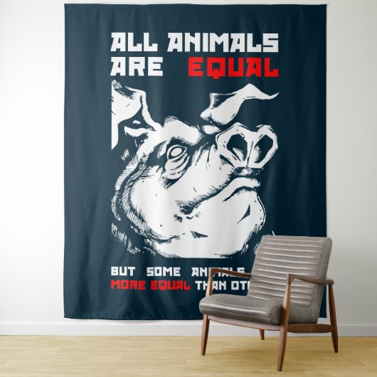 すべての動物は1に等しい タペストリー (インサイチュ)