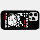 すべての動物は1に等しい Case-Mate iPhoneケース (裏面 (横))