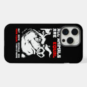 すべての動物は1に等しい iPhoneケース (裏面横)