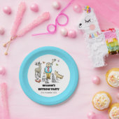 すべての動物を呼び出す誕生日 ペーパープレート (パーティー)