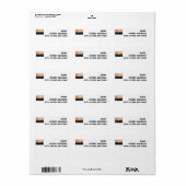 すべての友だちのラベルを返す ラベル (フルシート)