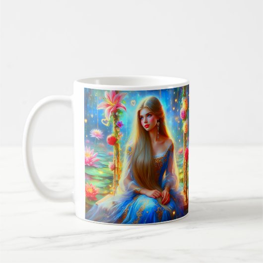 すべての口で永遠の愛のトークン – Coffee Mug コーヒーマグカップ (左)