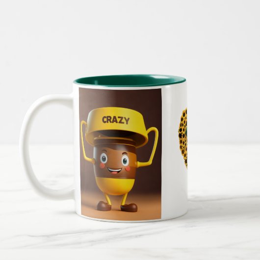 すべての口のエレガンス：素晴らしデザインコーヒーマグ ツートーンマグカップ (左)