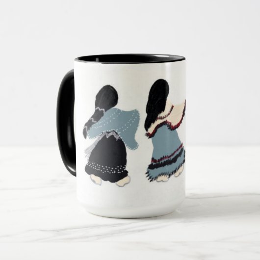 すべての可能性のコーヒー・マグの女性 マグカップ (正面左)