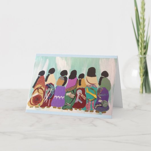 すべての可能性の女性グリーティングカード カード (正面)