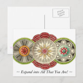 すべての可能性を秘めたあなたへ ポストカード！ ポストカード (正面/裏面)