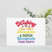 すべての同性愛者を願うすごいプライド月 招待状 (スタンド正面)