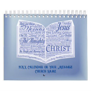 すべての名前の上にイエスの名前 – Bible Verse カレンダー