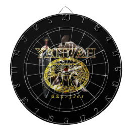 すべての名前の上のYahuah-Name 王室の 03 ダーツボード